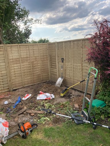 Fencing job. Balby, Doncaster. (after)